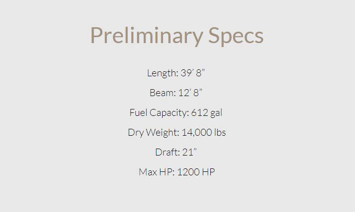 World Cat 320CC Center Console