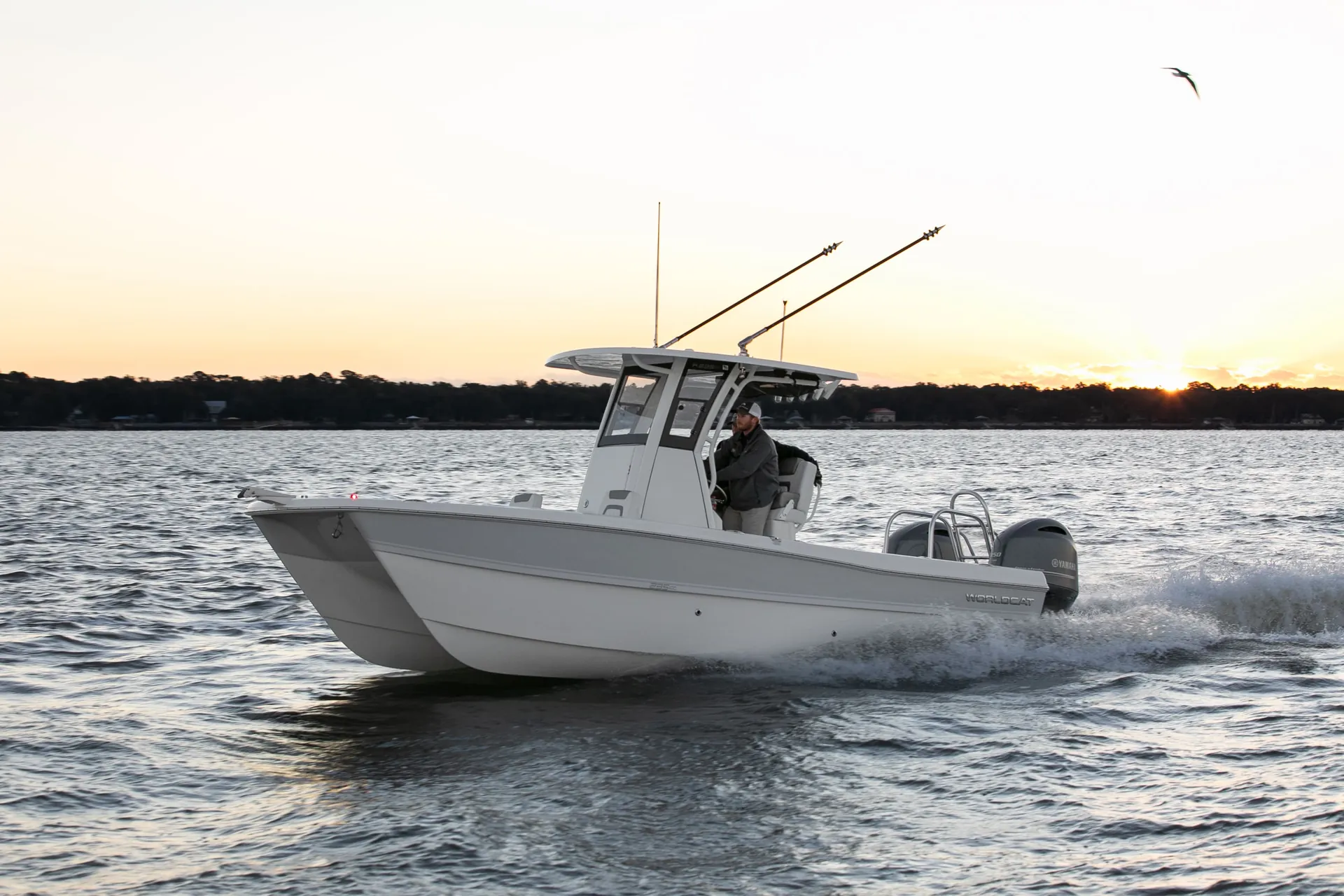 World Cat 235CC trailerable catamaran