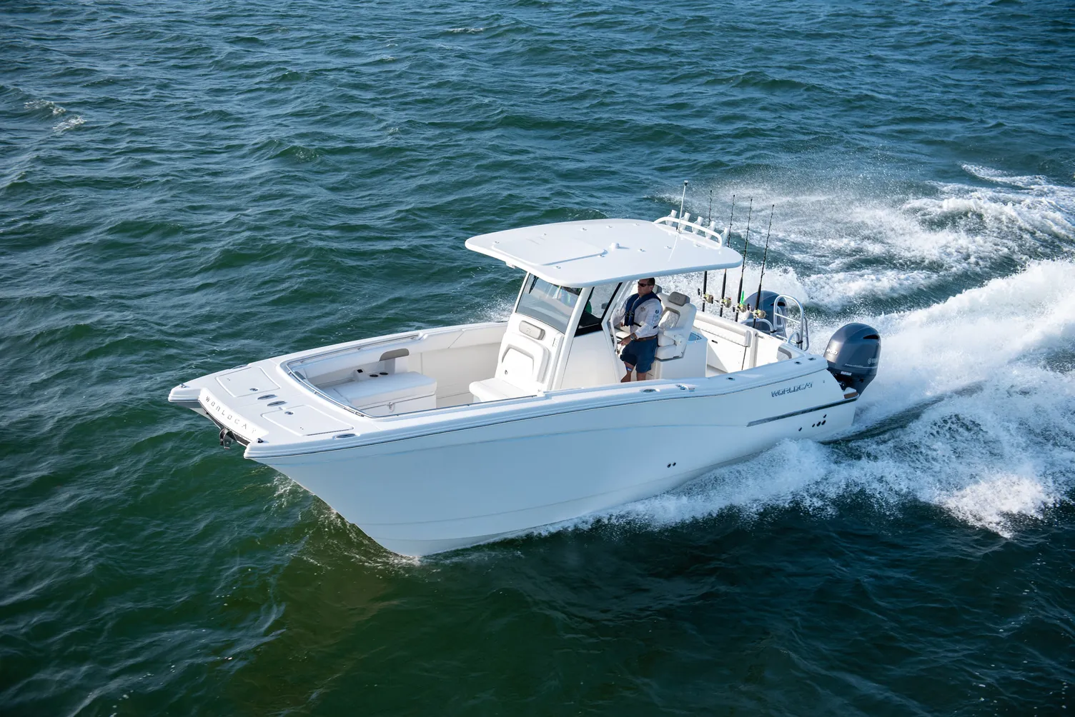 World Cat 280CC-X centre console